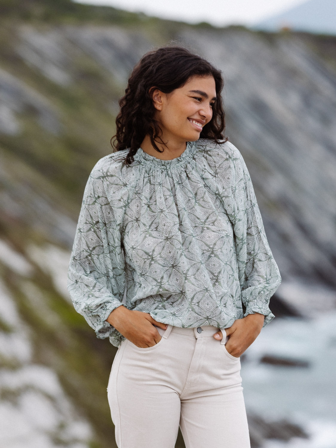 BLUSA ETNIC PRINT