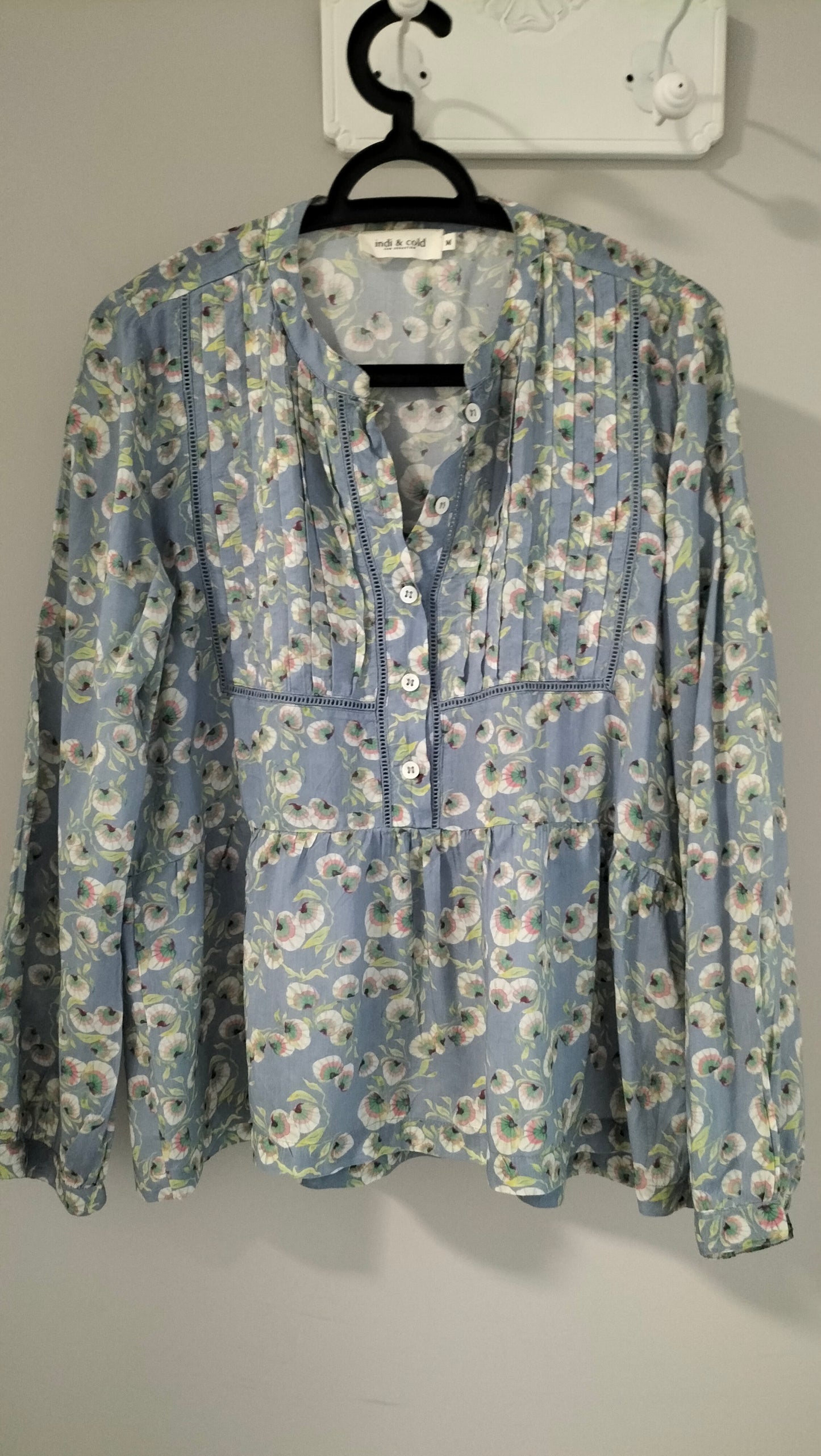 BLUSA FLOR ACUARELA