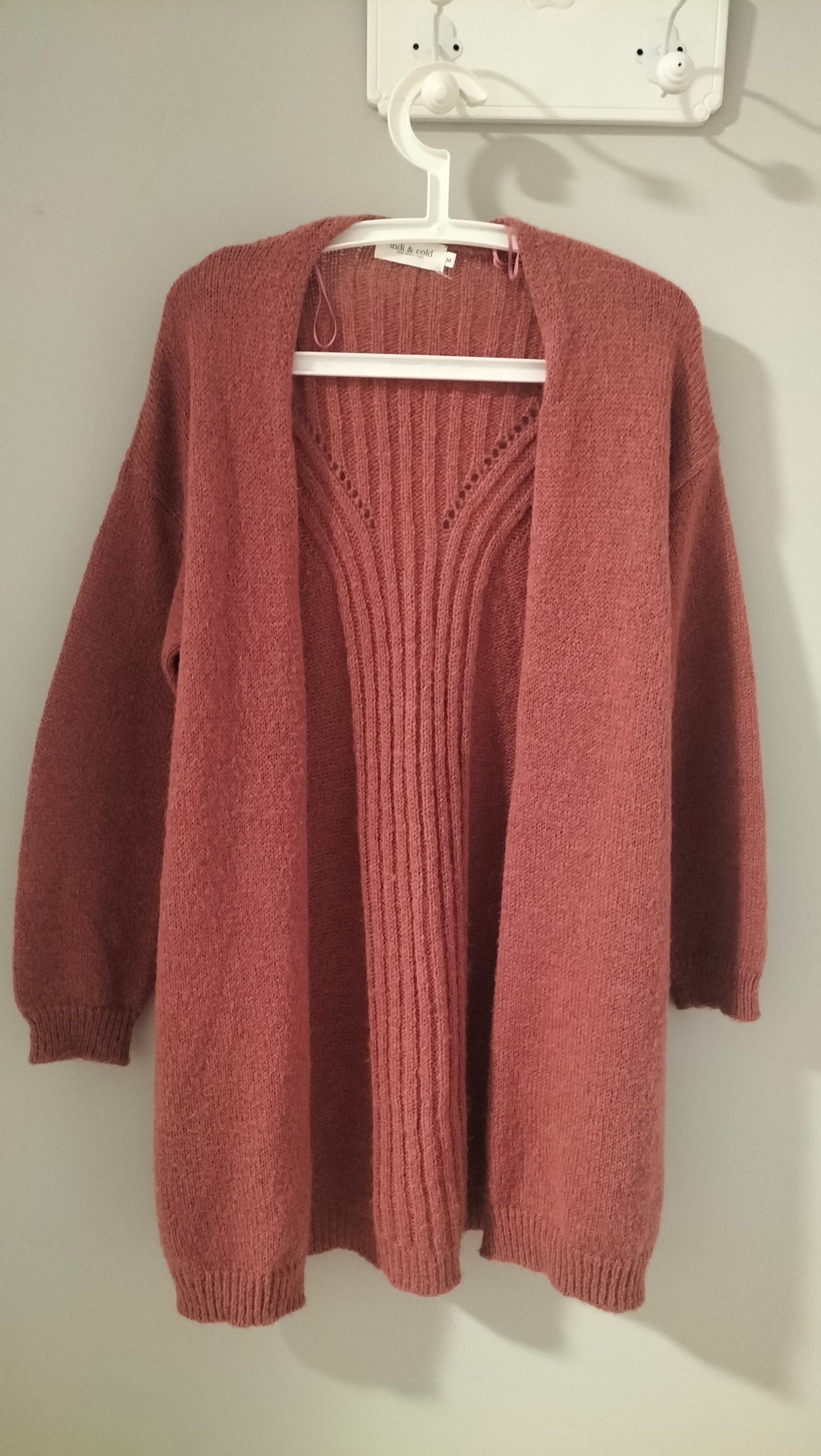 VESTE LONGUE EN ALPAGA