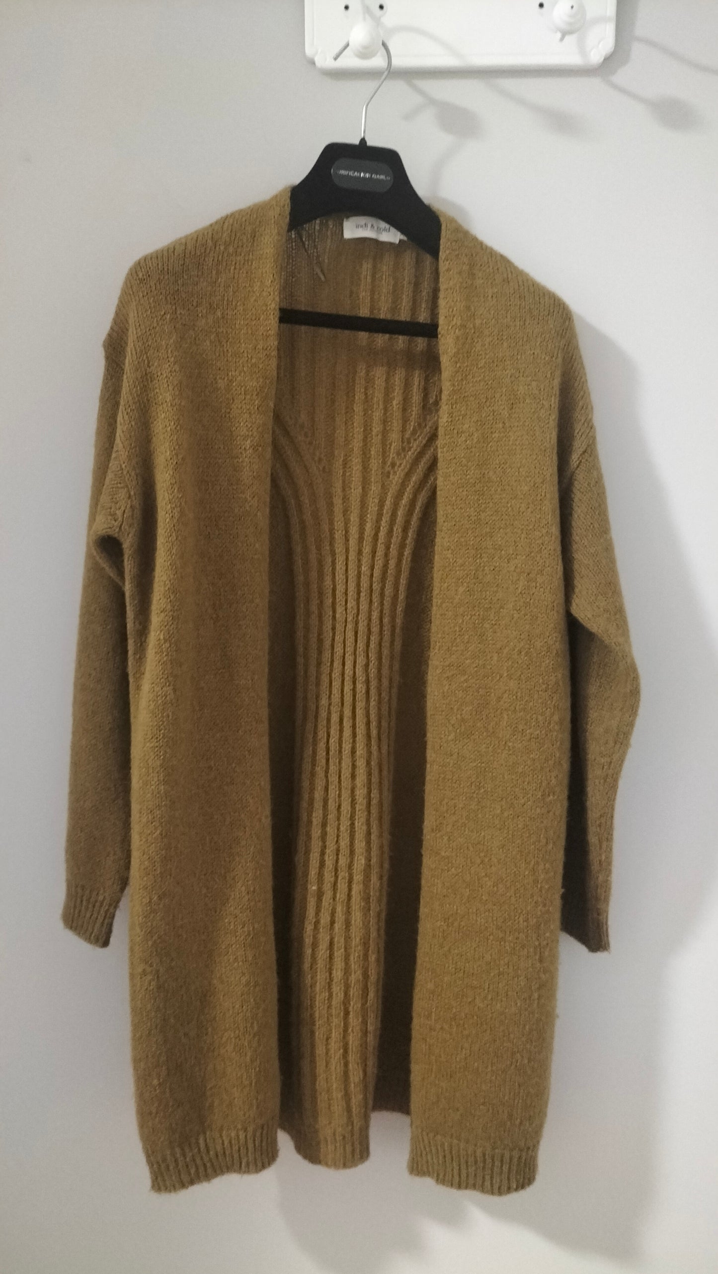 VESTE LONGUE EN ALPAGA