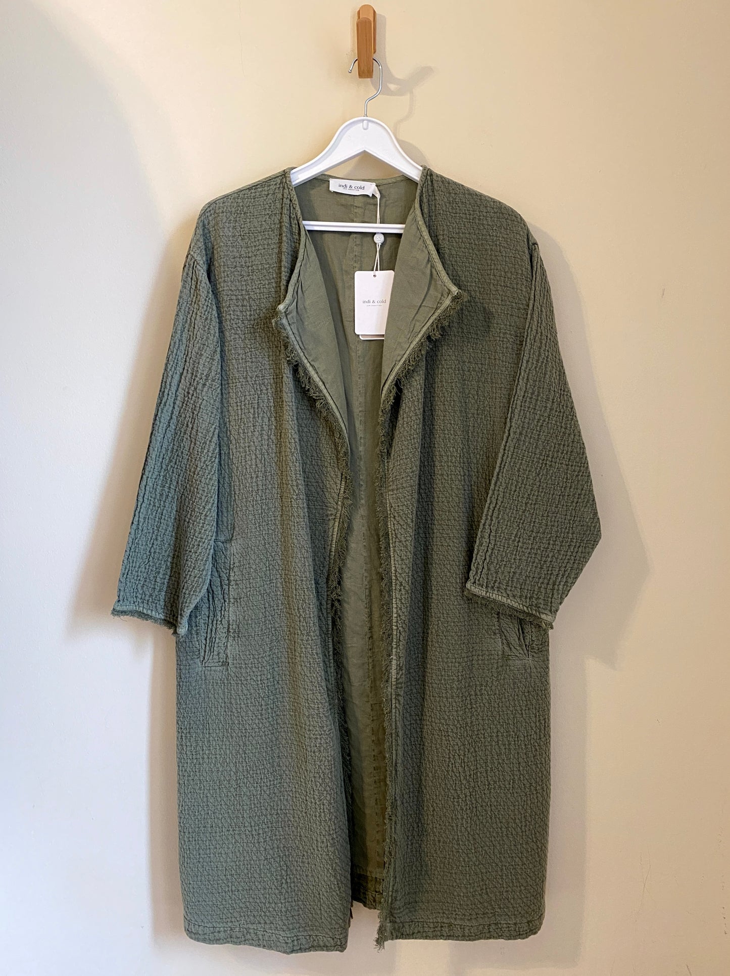DOUBLE GAUZE COAT