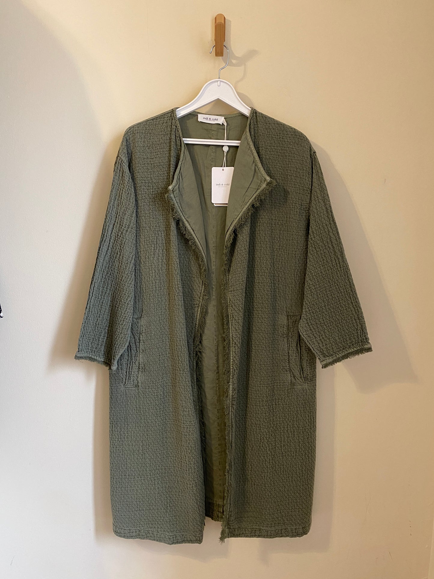 DOUBLE GAUZE COAT