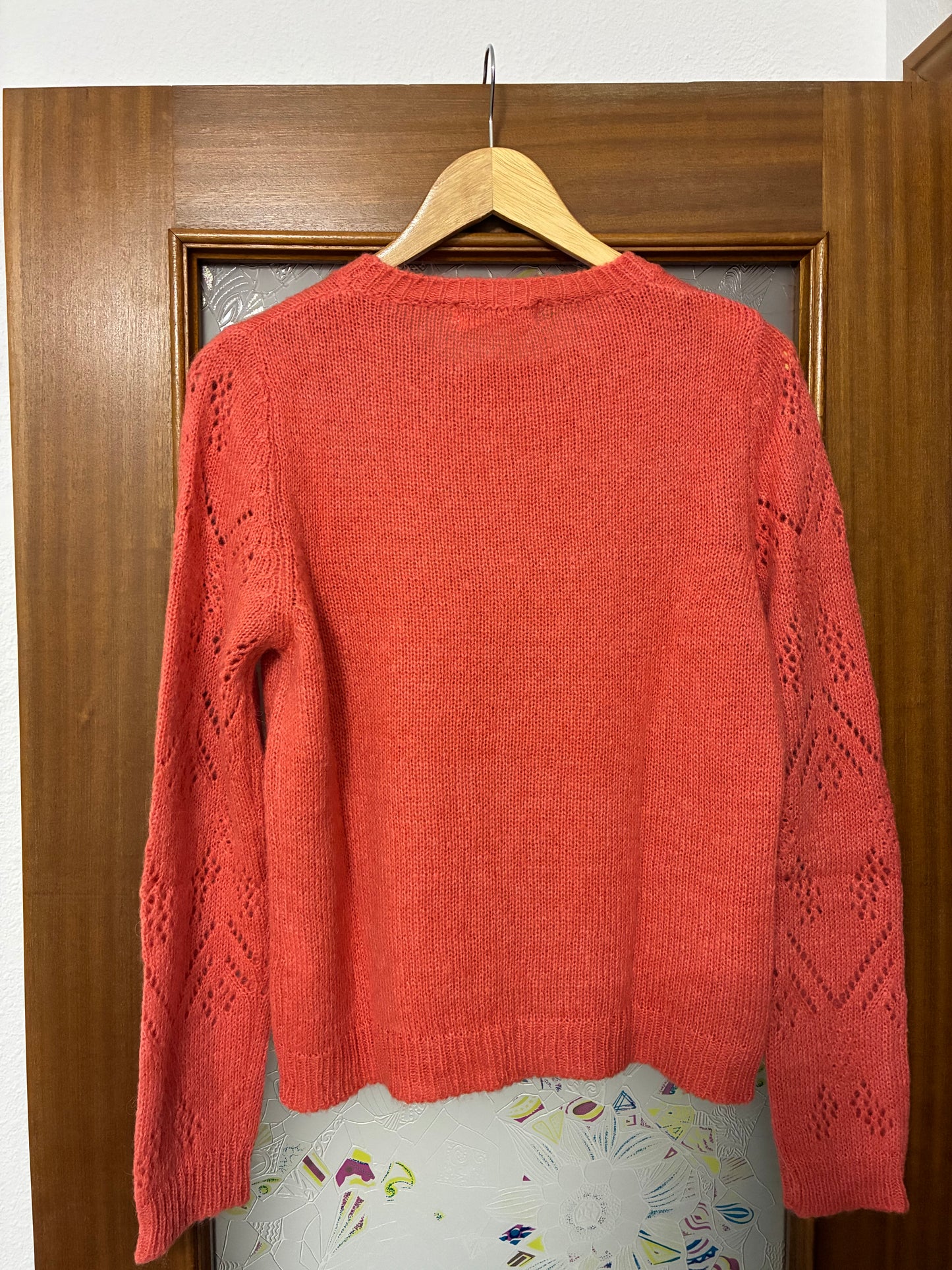 OPENWORK KNITTED JERSEY