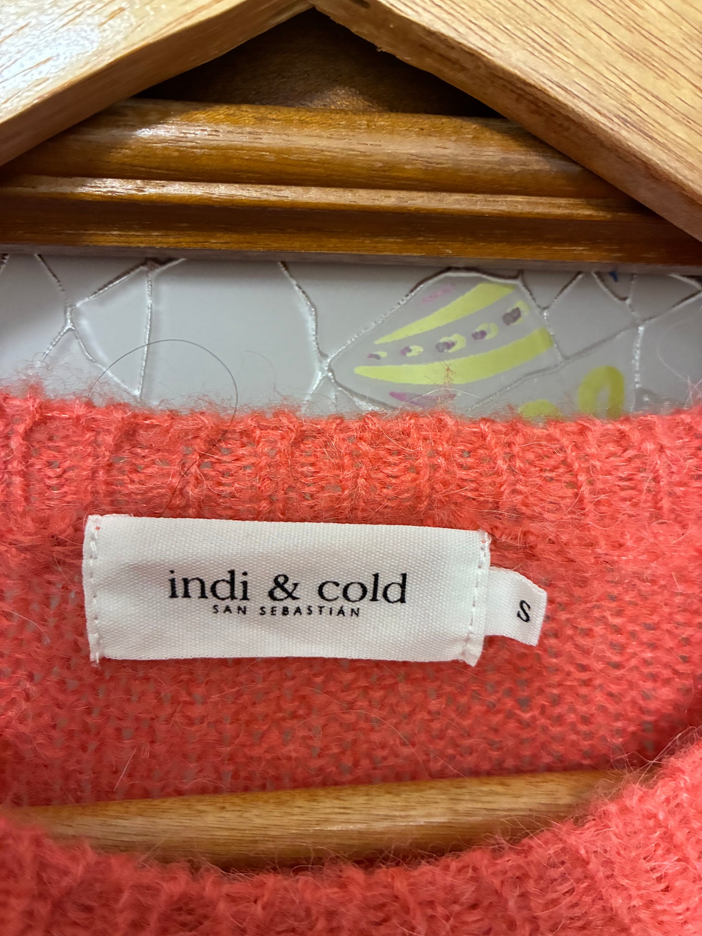 OPENWORK KNITTED JERSEY