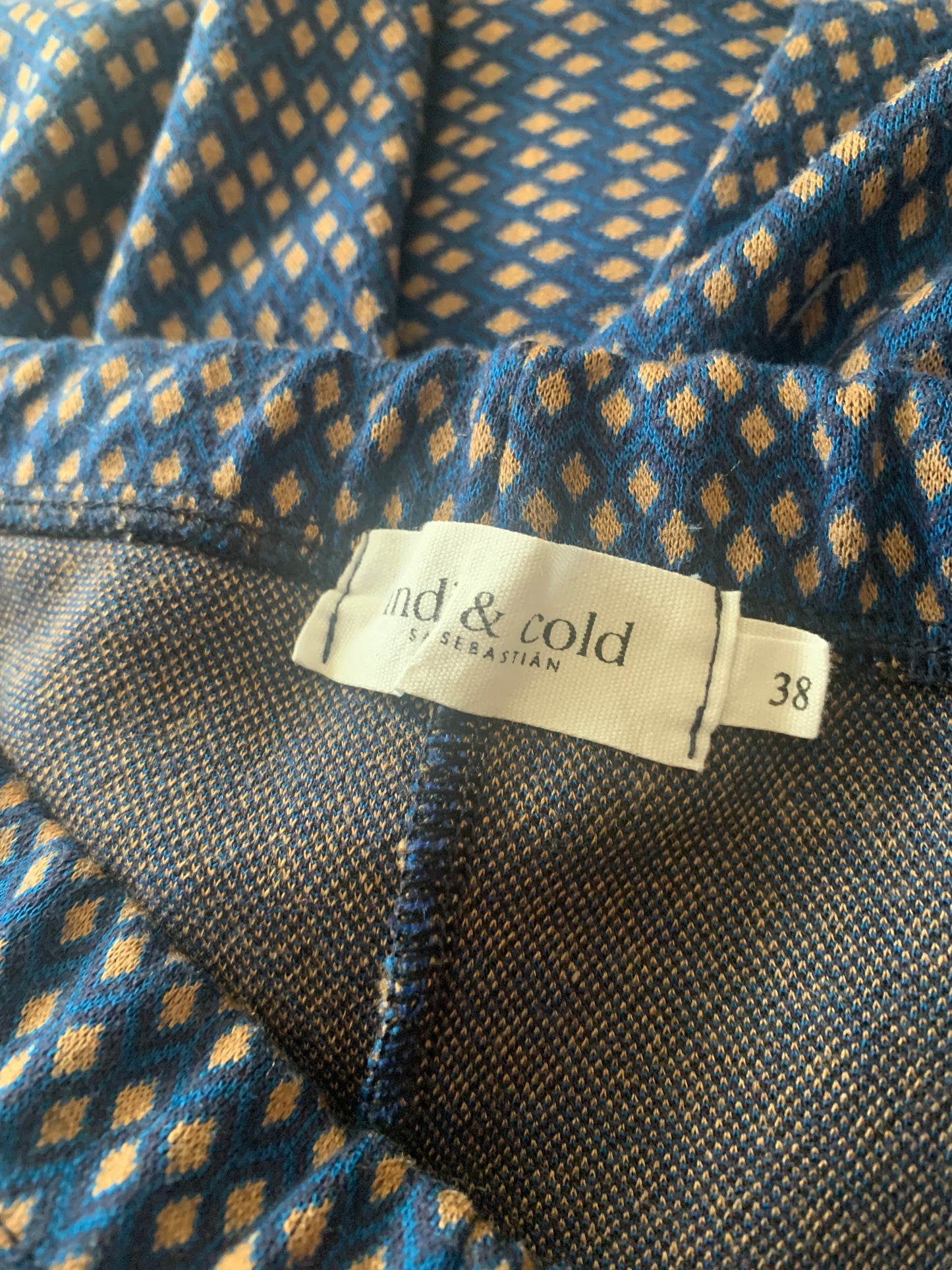 Pantalon à imprimé géométrique James