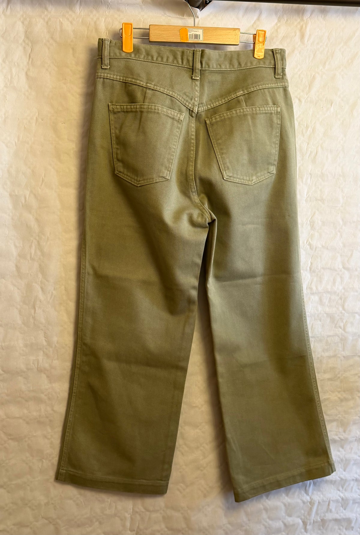 PANTALÓN CROP ALGODÓN.