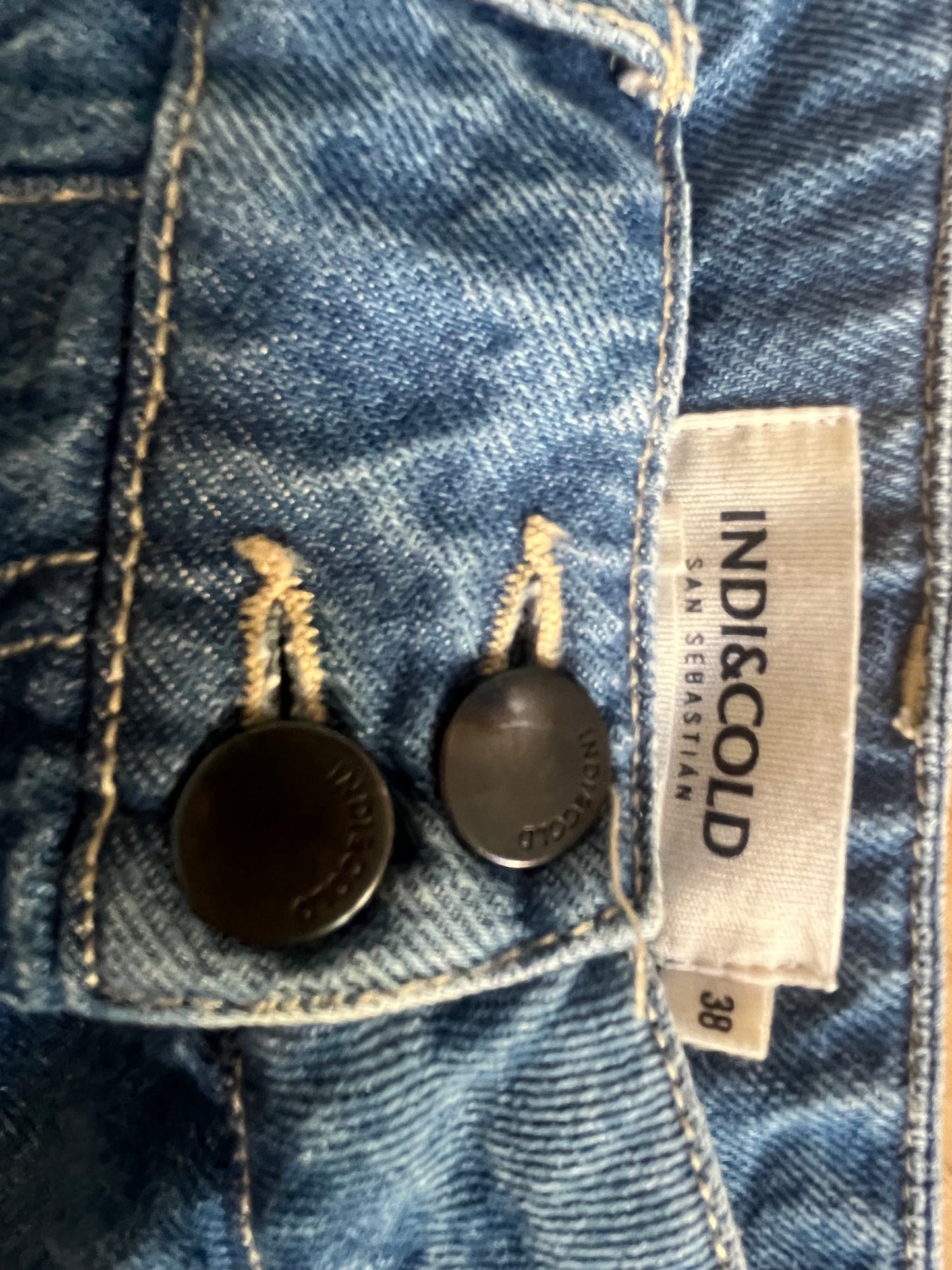 PANTALÓN DENIM LAVADO