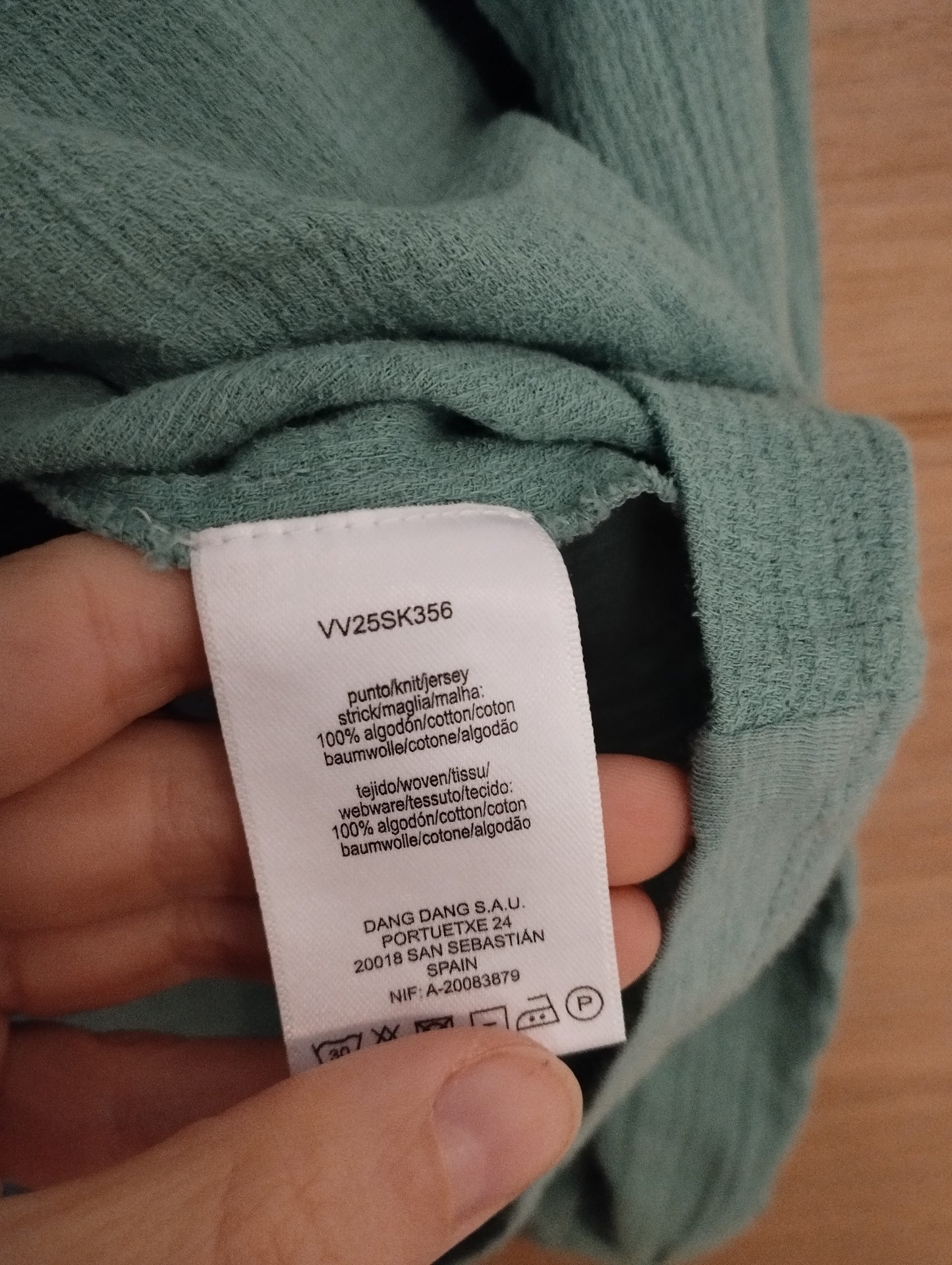 Blusa turquesa