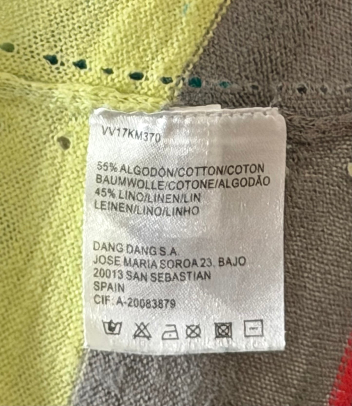 Chaqueta rayas multicolor