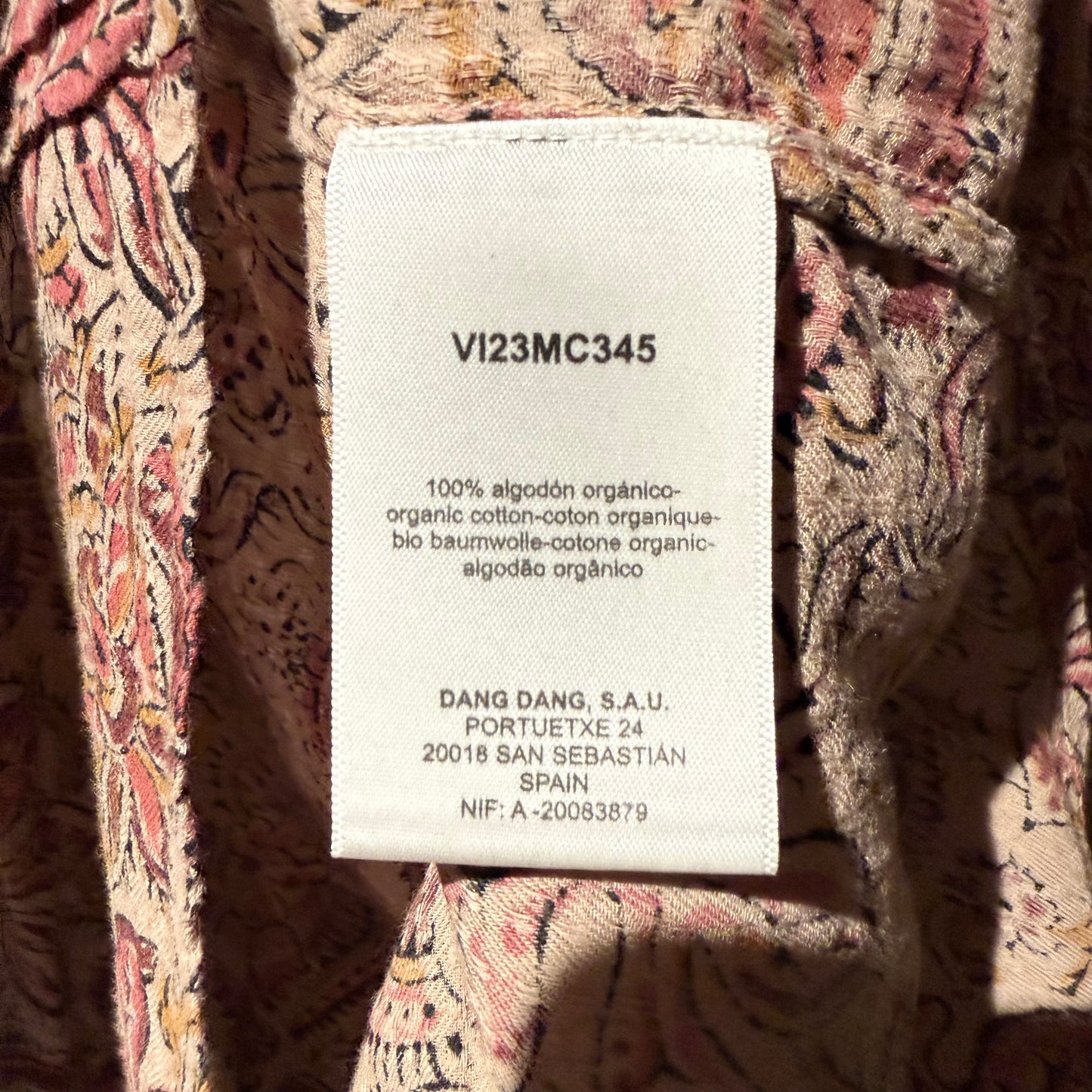 BLUSA ROMÁNTICA BATIK
