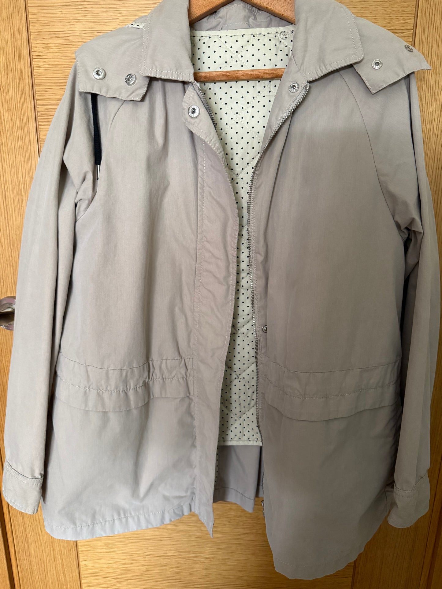Parka gabardina
