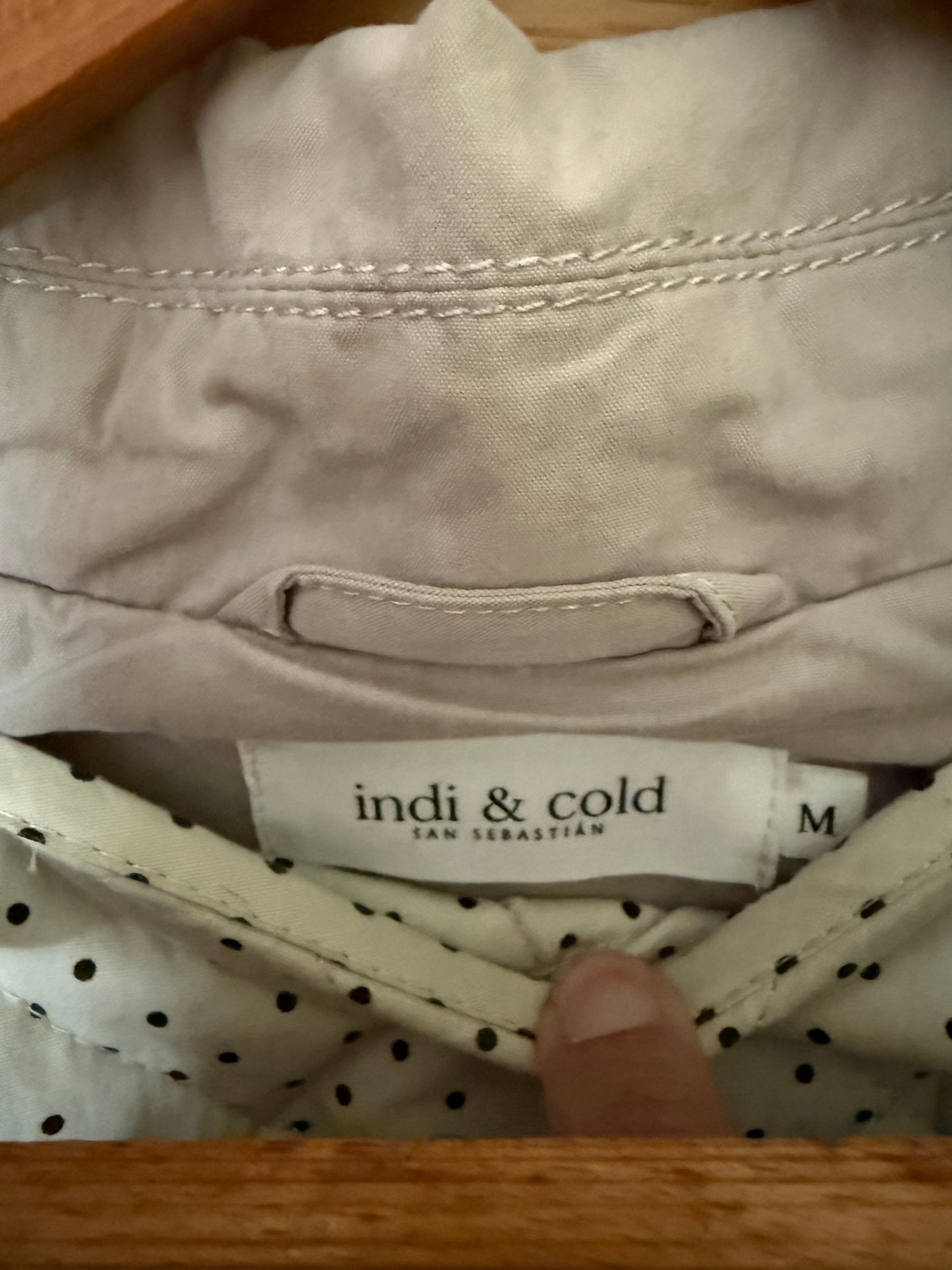 Parka gabardina