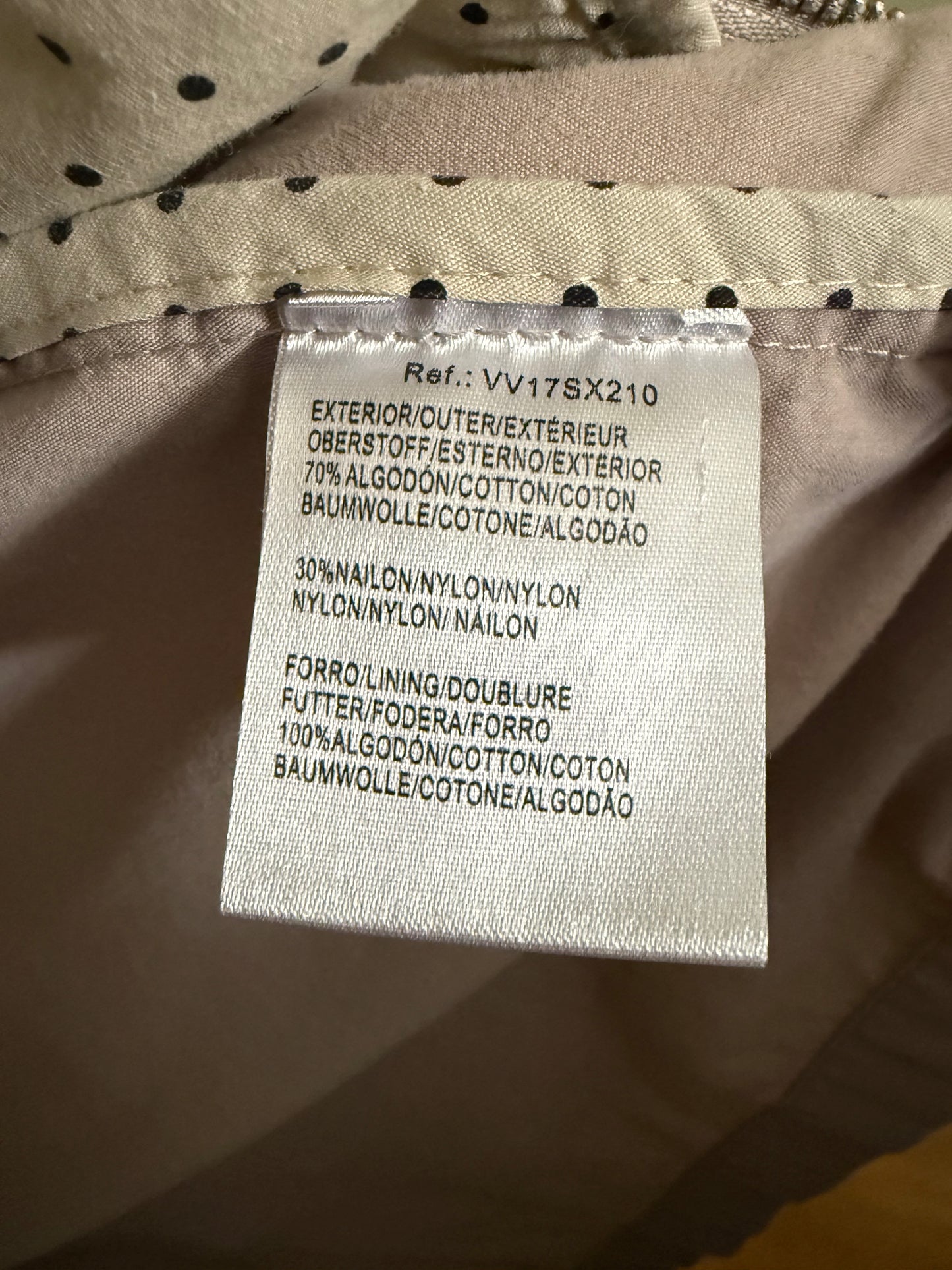 Parka gabardina