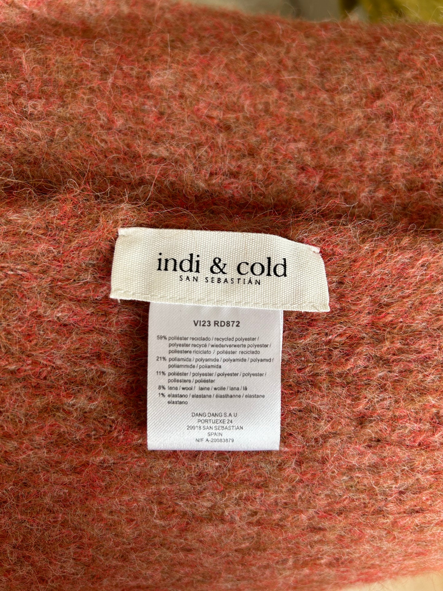 BUFANDA MELANGE RECICLADO