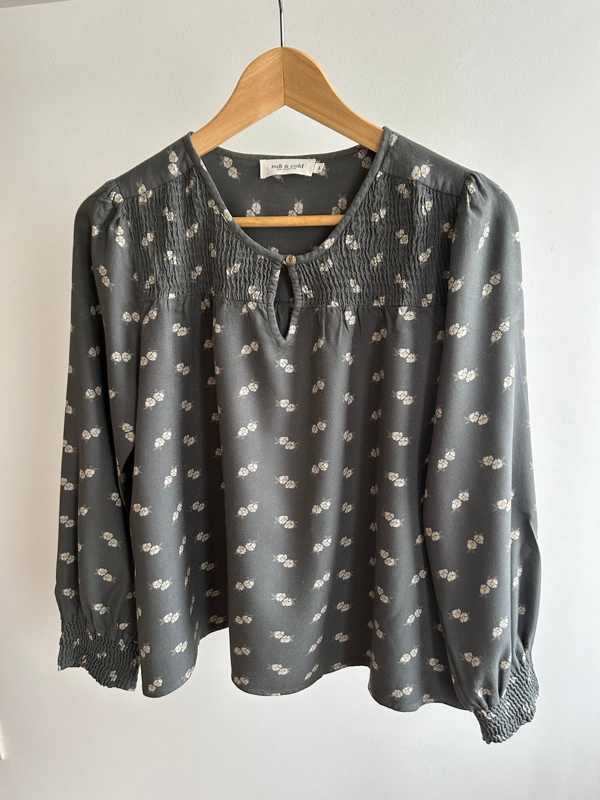 BLUSA JULIA EN VISCOSA ESTAMPADA