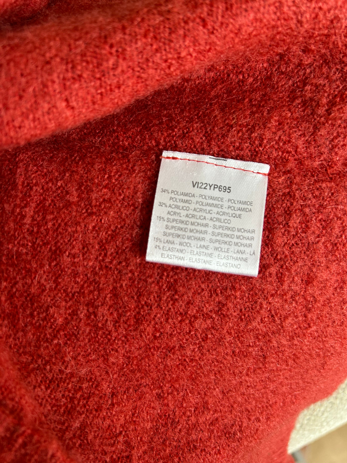 CHAQUETA MOHAIR BOTONES