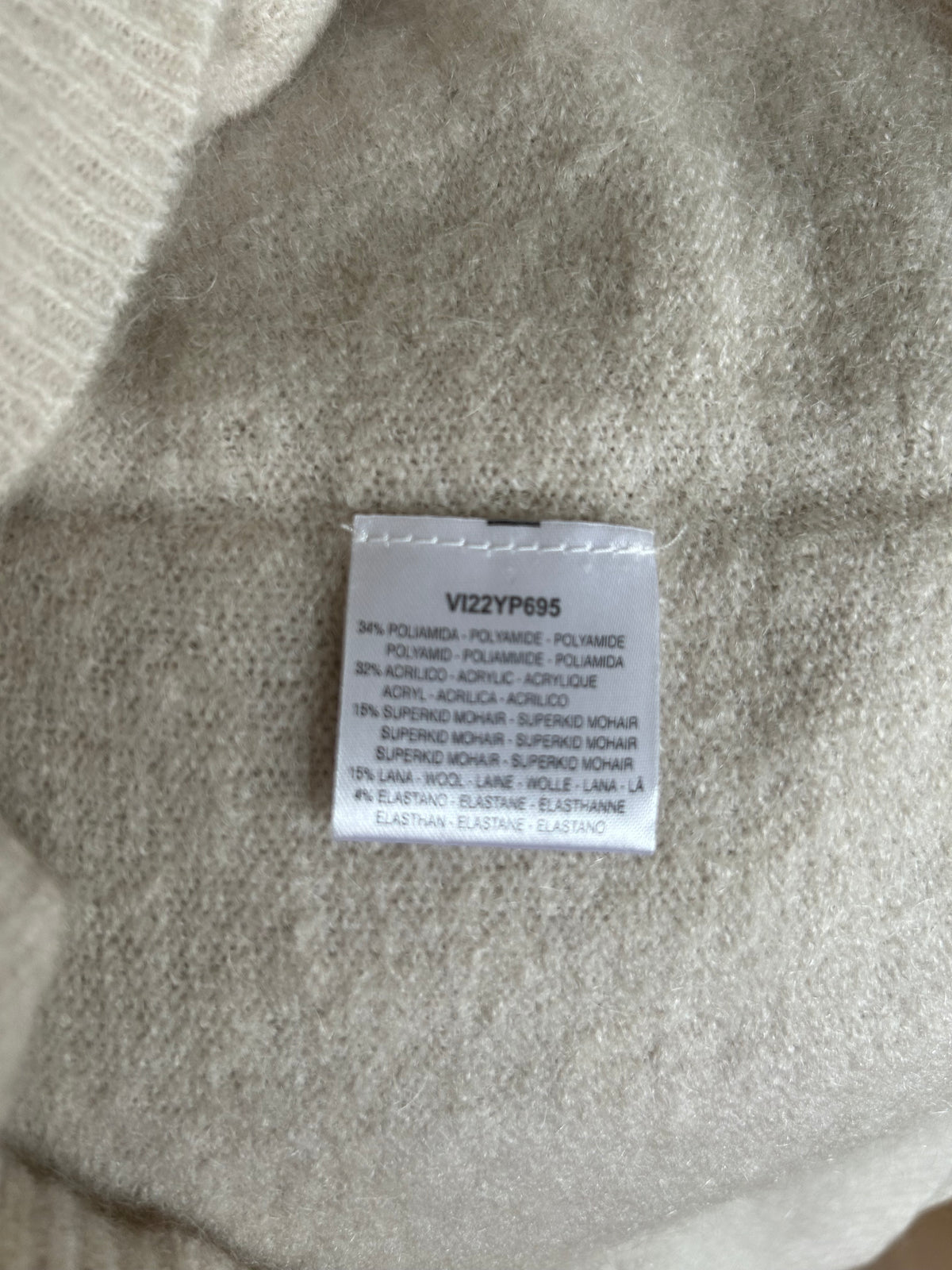 CHAQUETA MOHAIR BOTONES