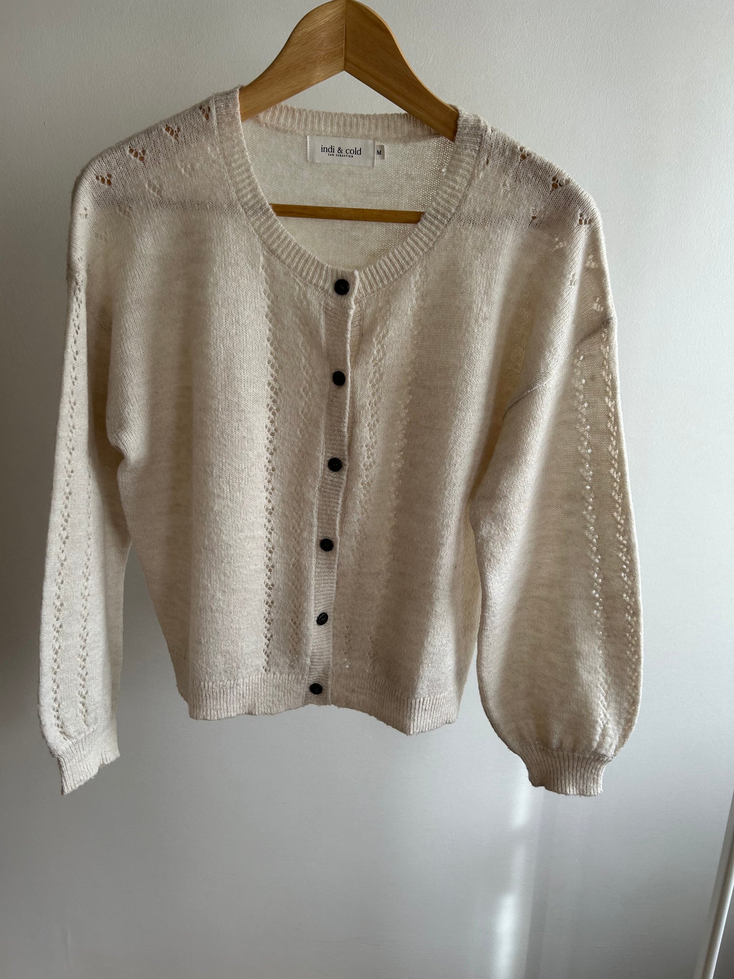 CHAQUETA CALADOS ALPACA