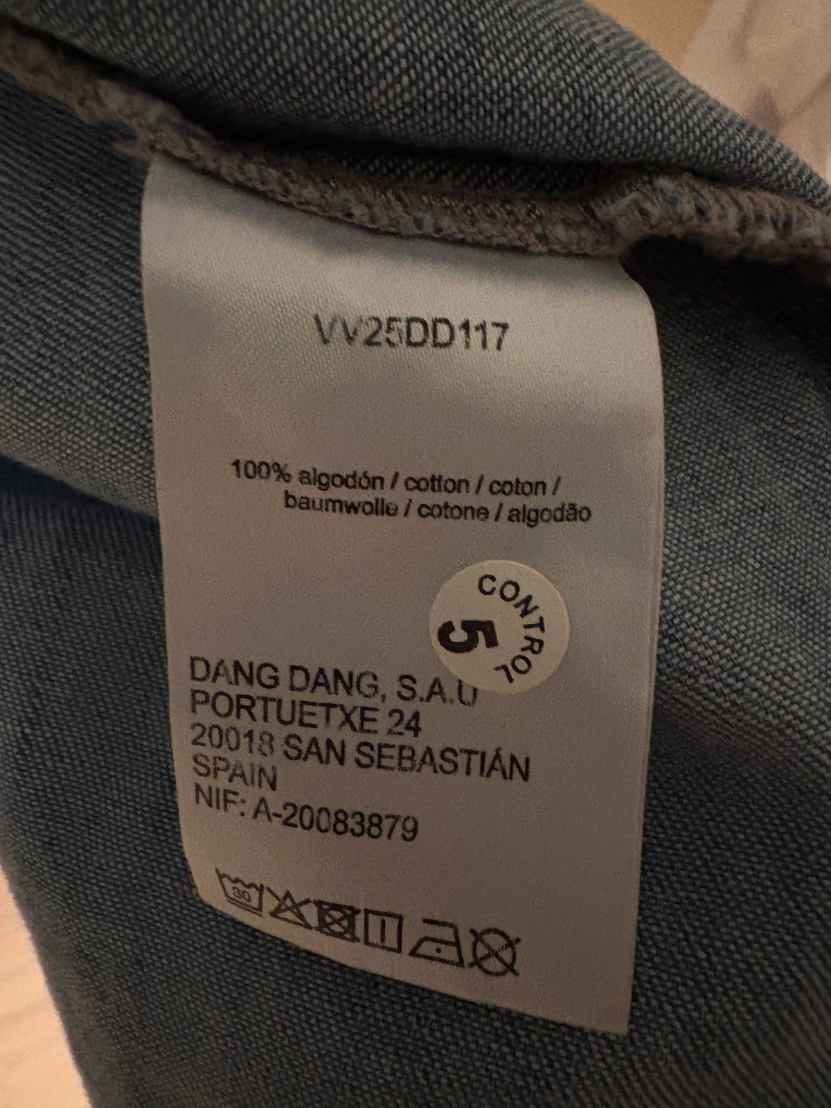 Vestido nuevo sin etiqueta