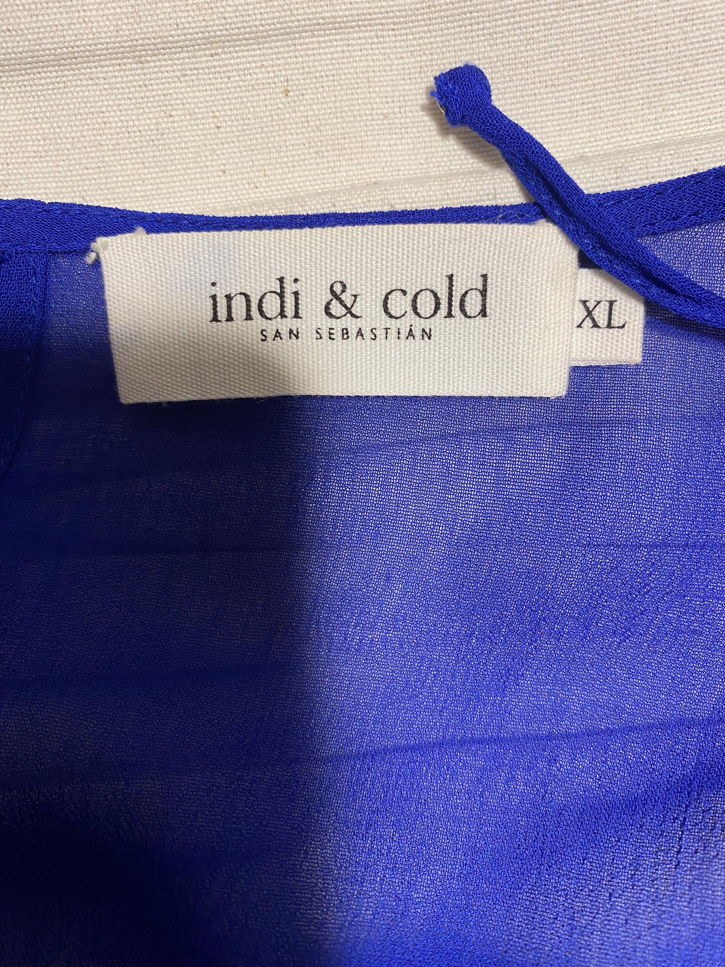Vestido azul