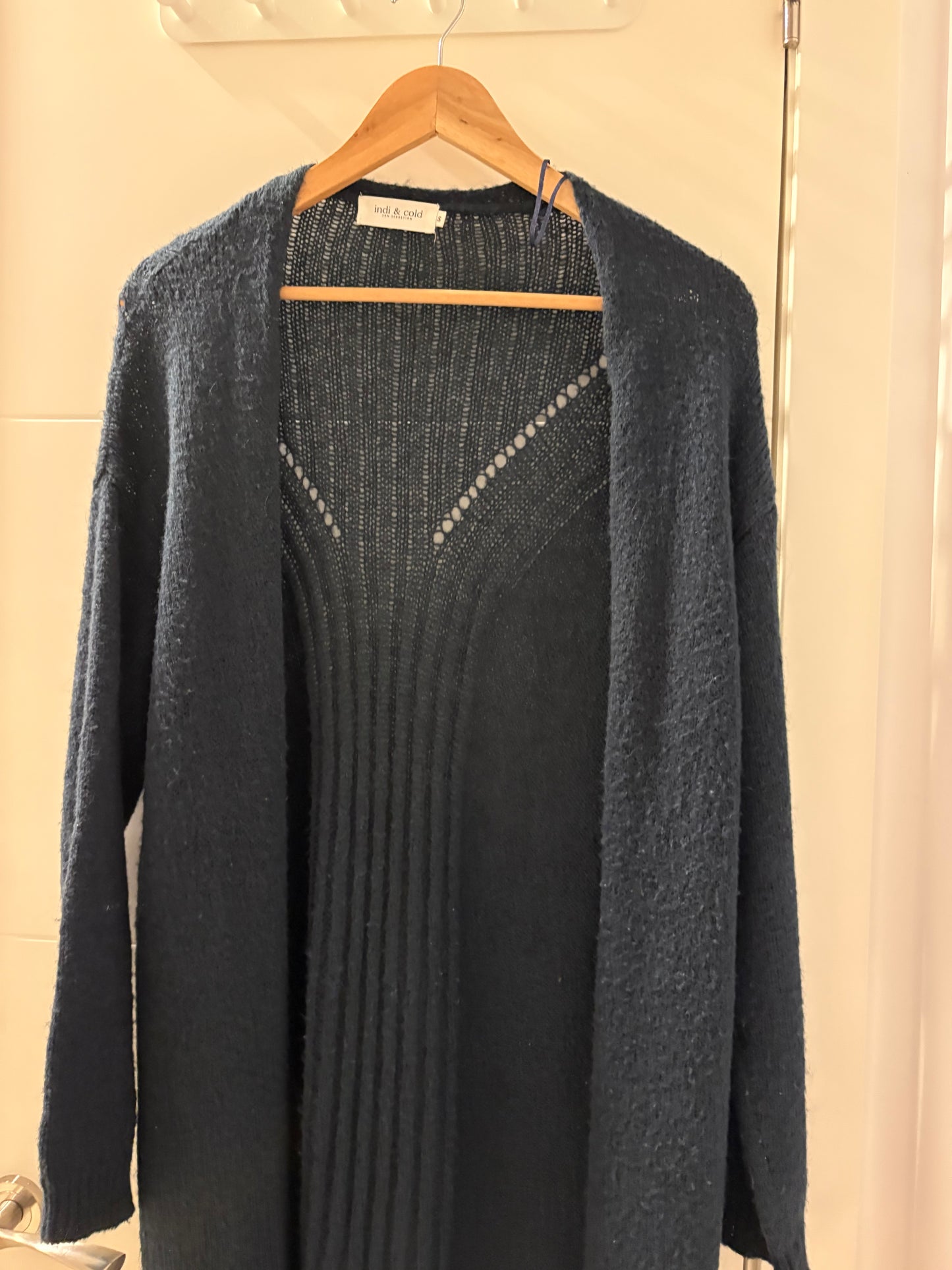 Cardigan azul