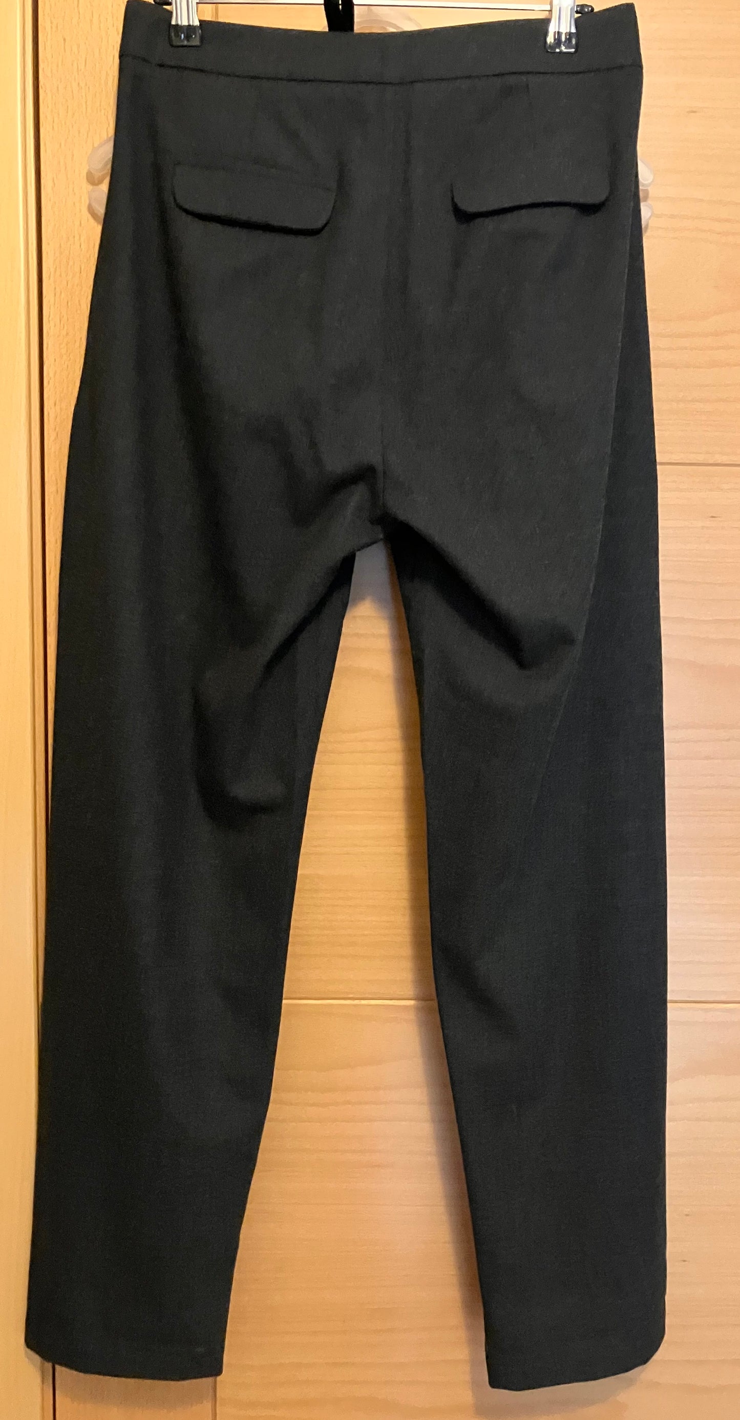 Pantalon à pinces gris anthracite