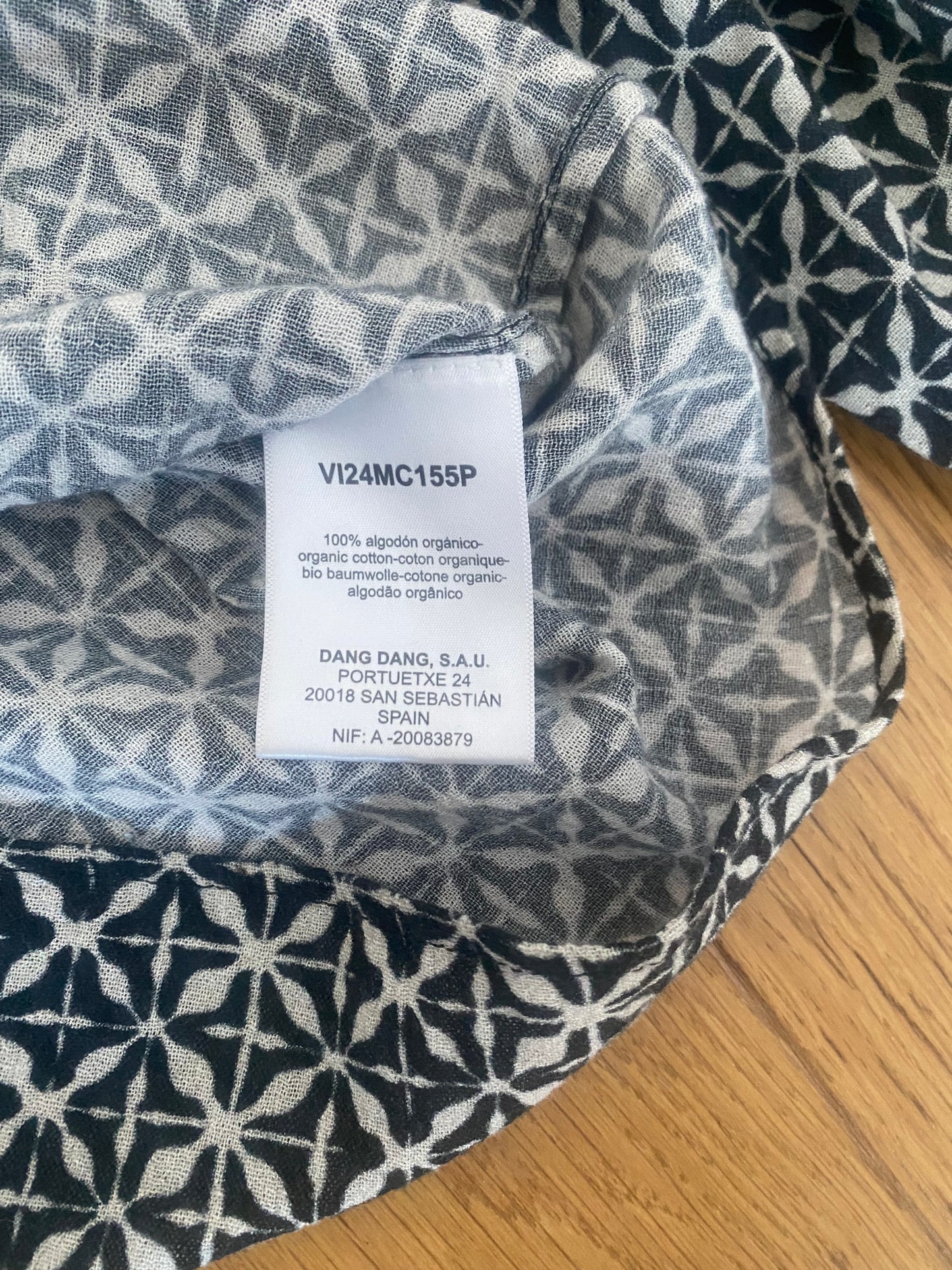 CHEMISE IMPRIMÉE RÉVERSIBLE