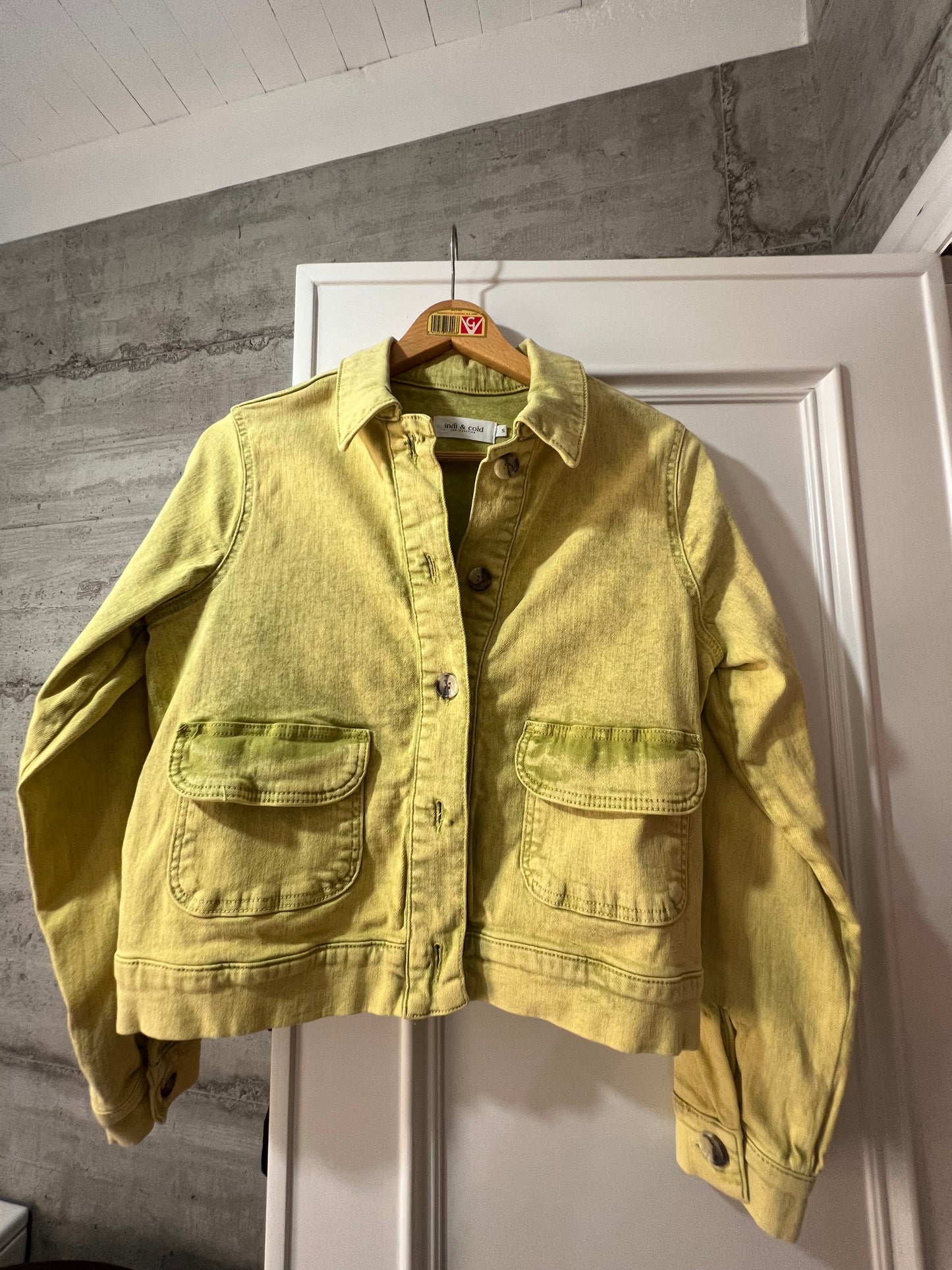 COLORED TWILL JACKET