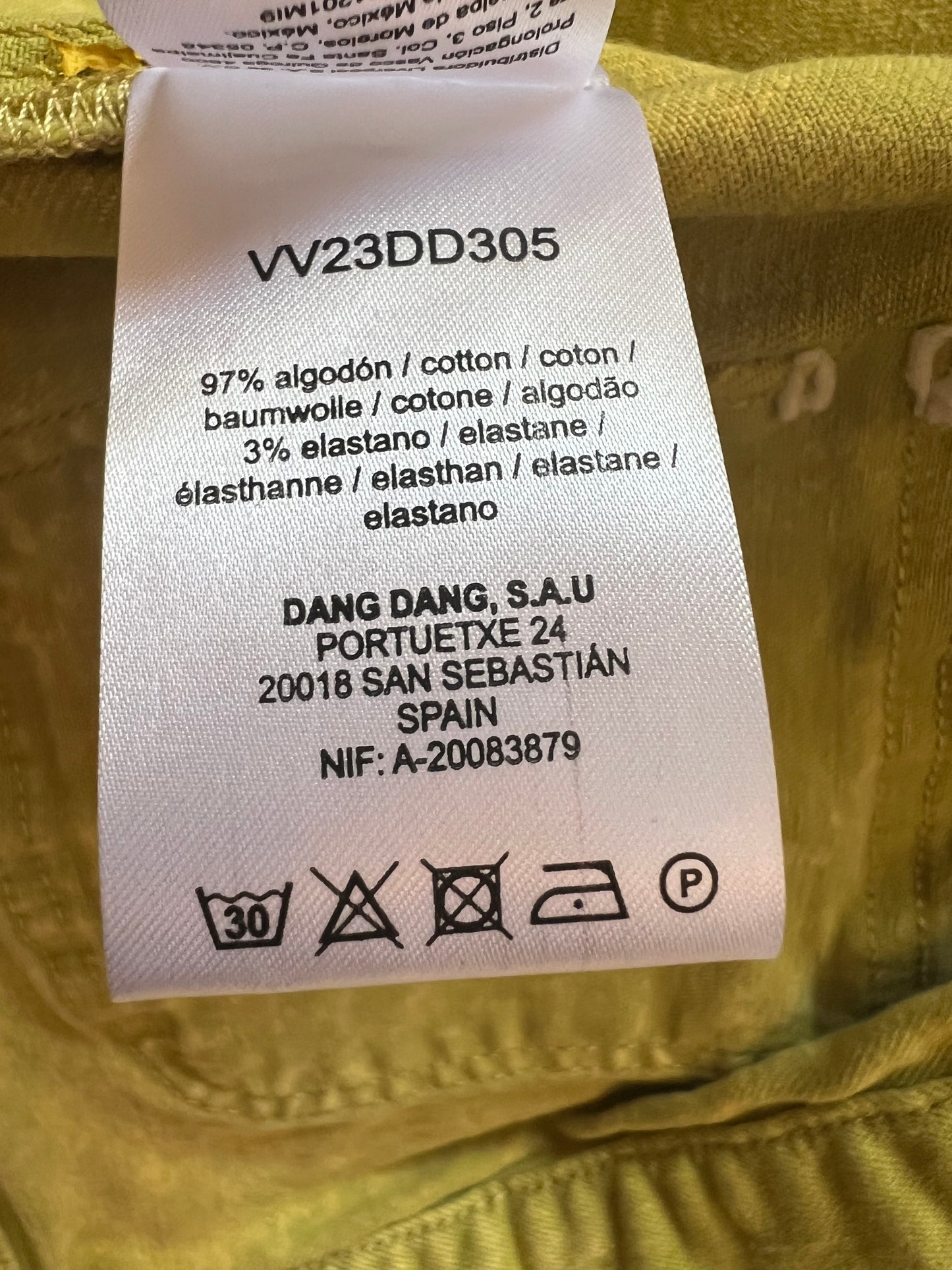 COLORED TWILL JACKET