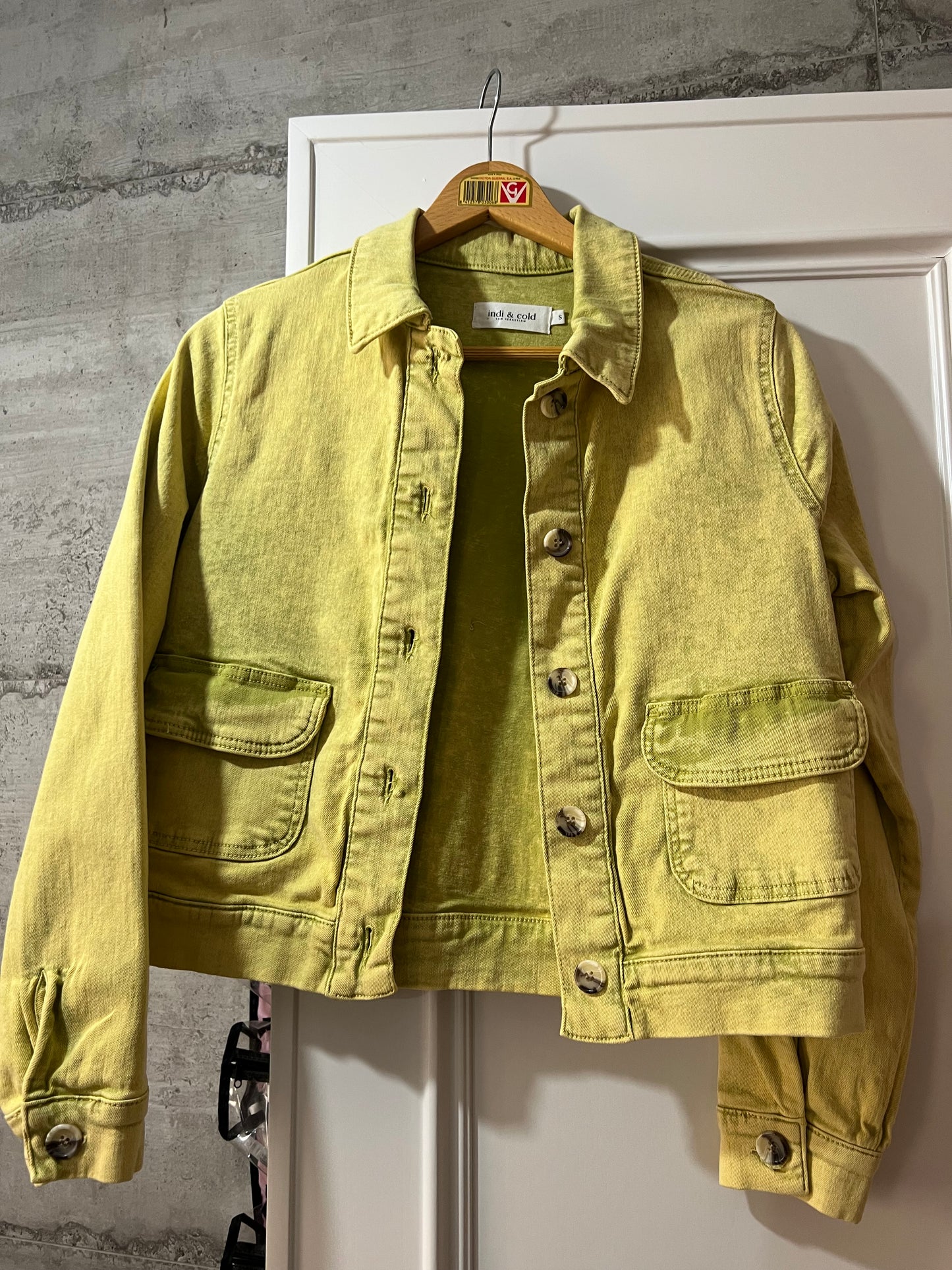 COLORED TWILL JACKET