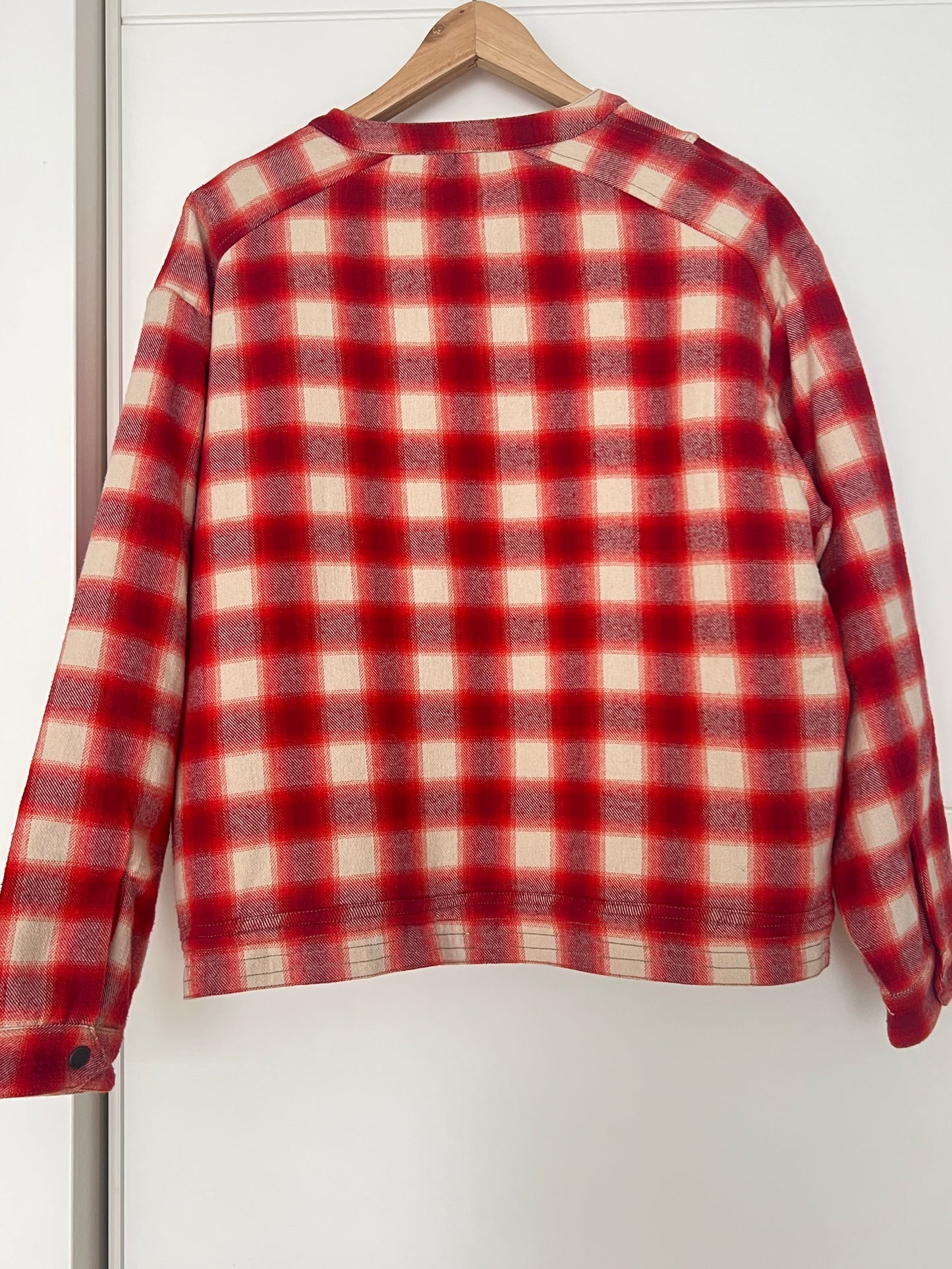 Padded checkered jacket