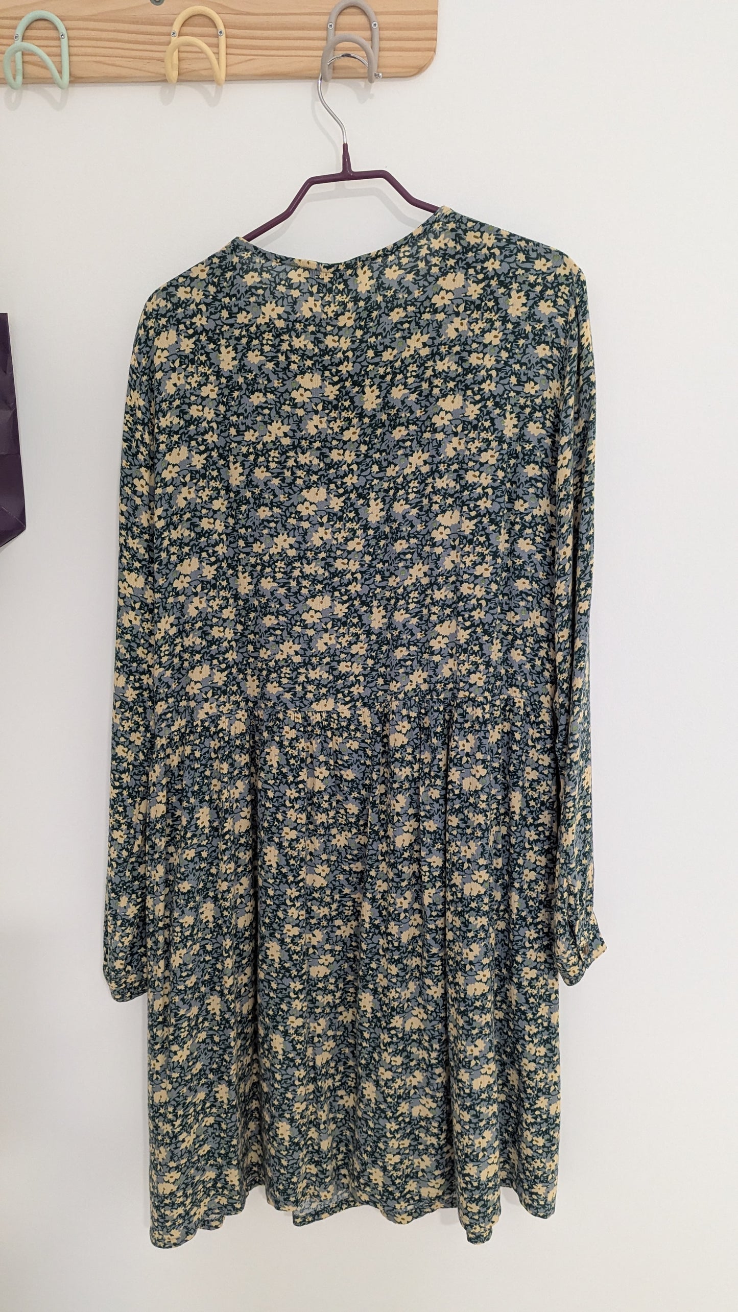 Vestido corto flores