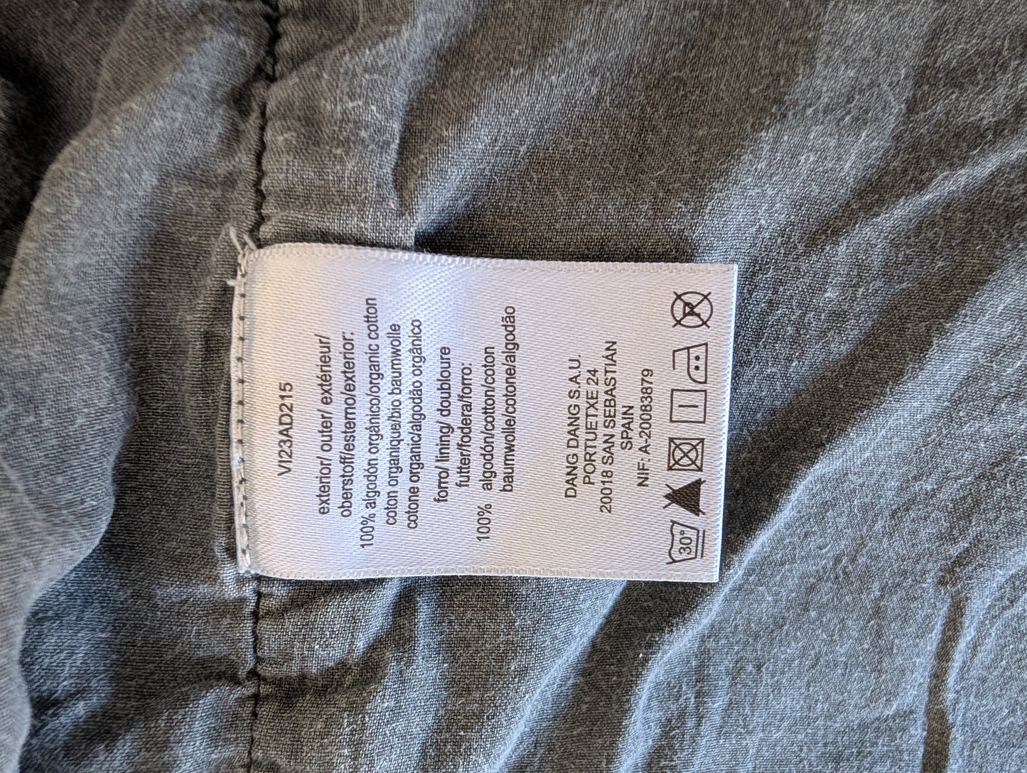 Veste en double gaze