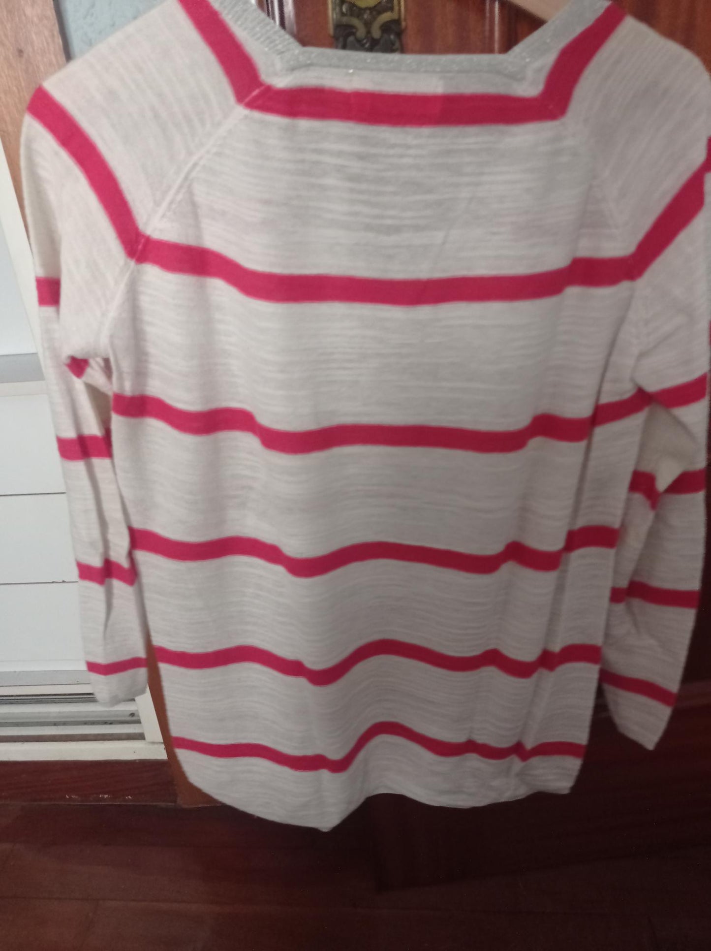 Red striped sweater