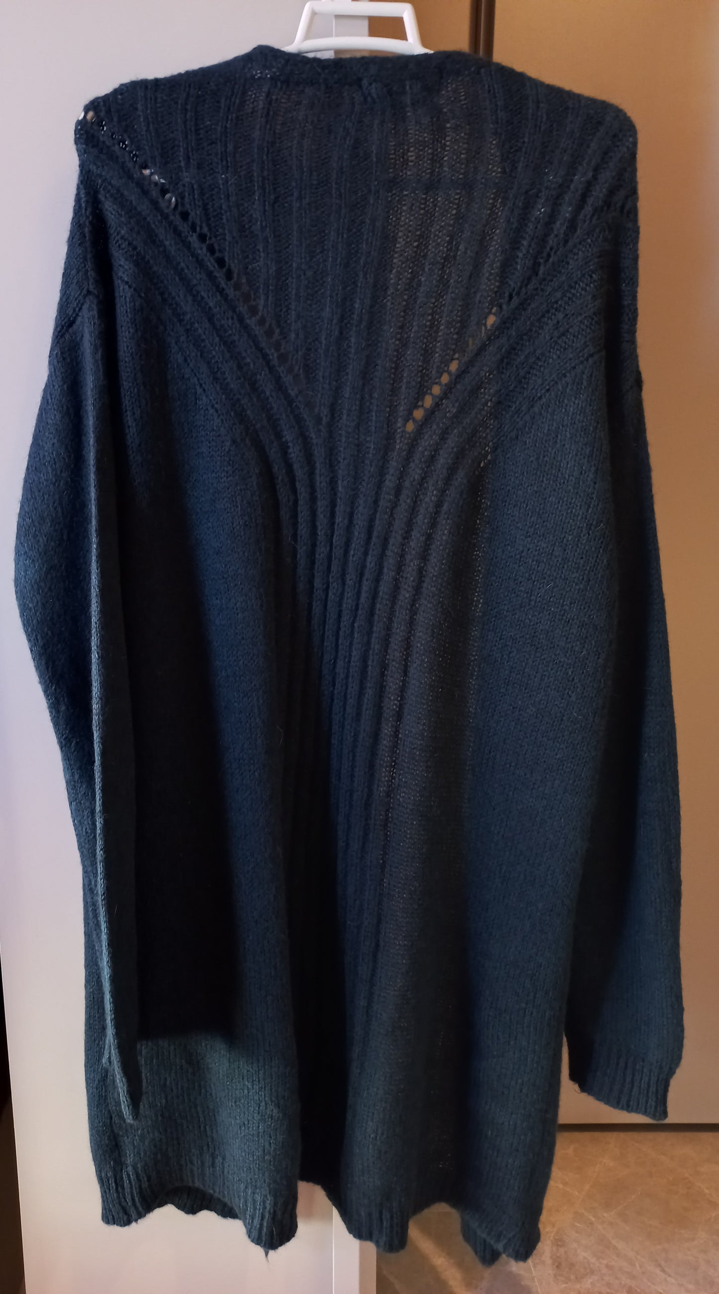 LONG JACKET WITH ALPACA