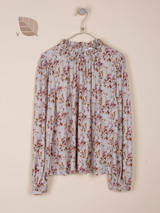 BLUSA FLORAL EN VISCOSA ECOVERO