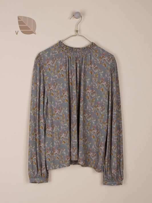 BLUSA FLORAL EN VISCOSA ECOVERO
