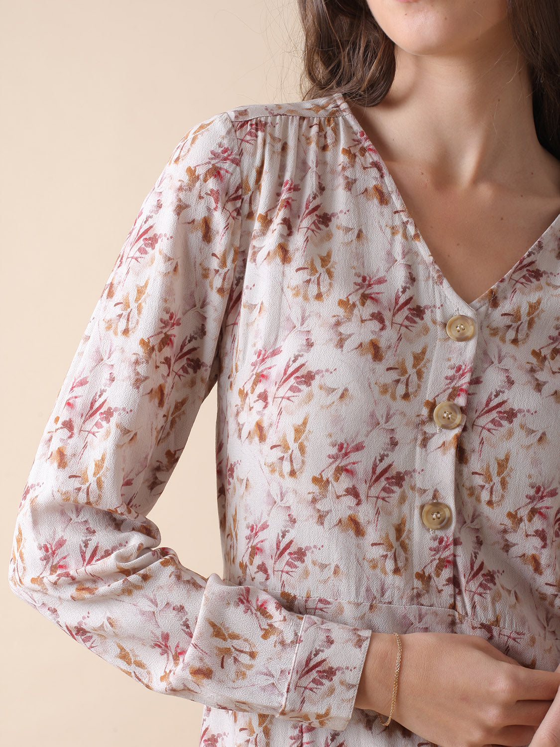 VESTIDO ALICE ESTAMPADO EN VISCOSA ECOVERO