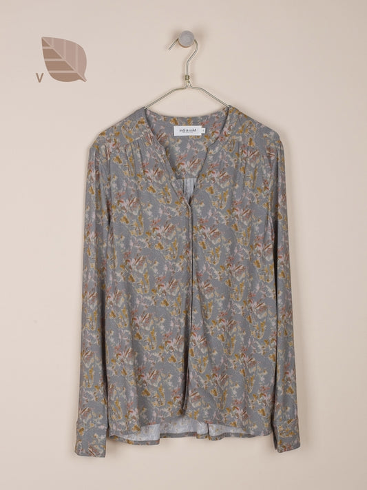 CAMISA PRINT FLORAL EN VISCOSA ECOVERO