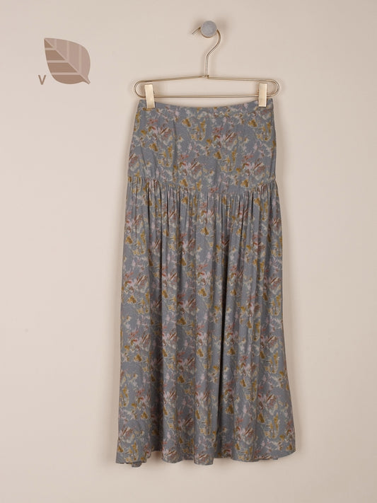 FALDA PRINT FLORAL EN VISCOSA ECOVERO