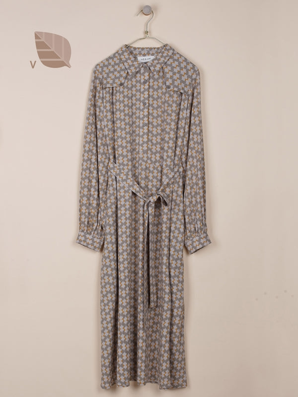 VESTIDO OLIVIA PRINT GEOMÉTRICO