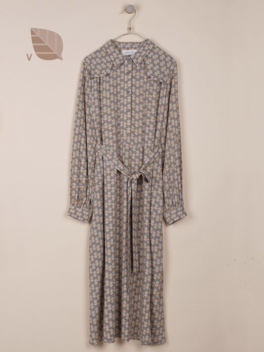 VESTIDO OLIVIA PRINT GEOMÉTRICO