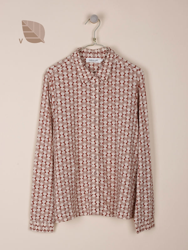 CAMISA PRINT GEOMÉTRICO