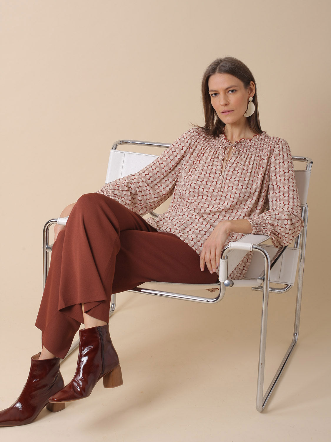 BLUSA PRINT GEOMÉTRICO