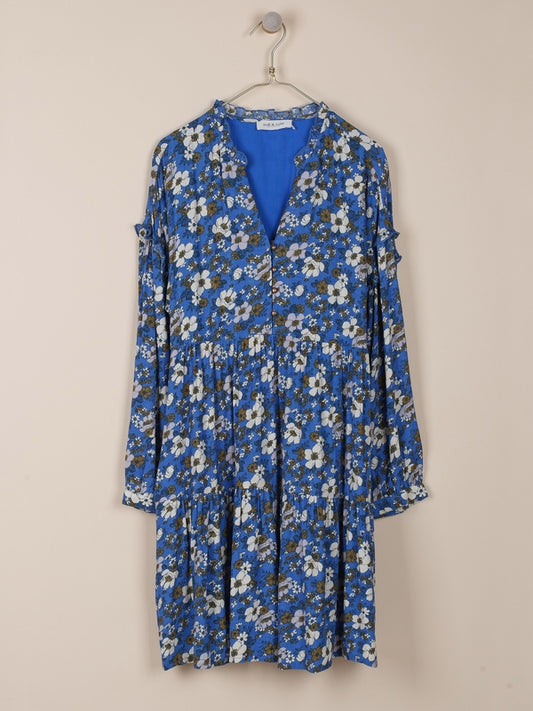 VESTIDO CORTO ESTAMPADO FLORAL