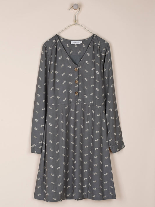 VESTIDO ALICE EN VISCOSA ESTAMPADA