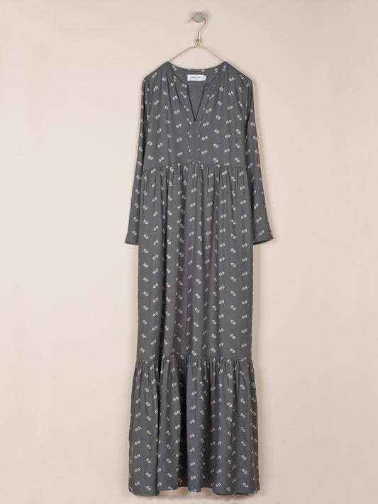 VESTIDO JANE EN VISCOSA ESTAMPADA
