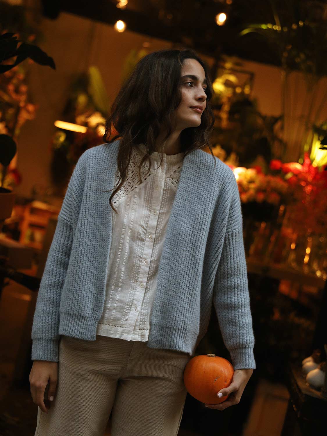 ROMANTIC HEMMED SHIRT