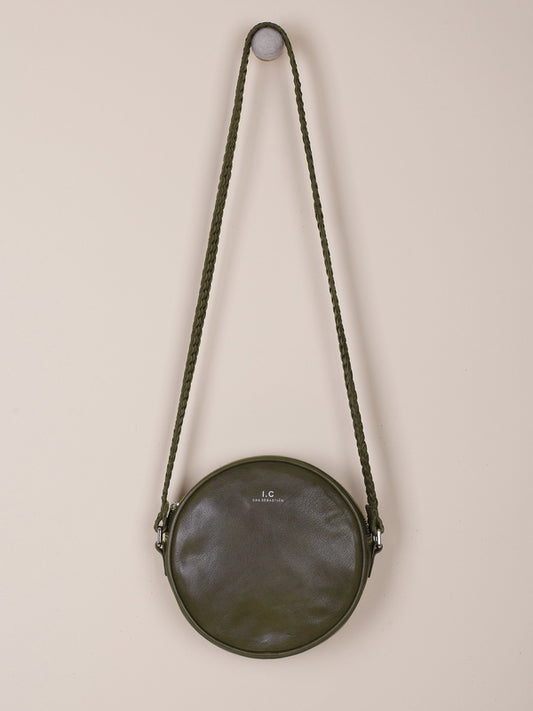 BOLSO BANDOLERA CIRCULAR EN NAPA
