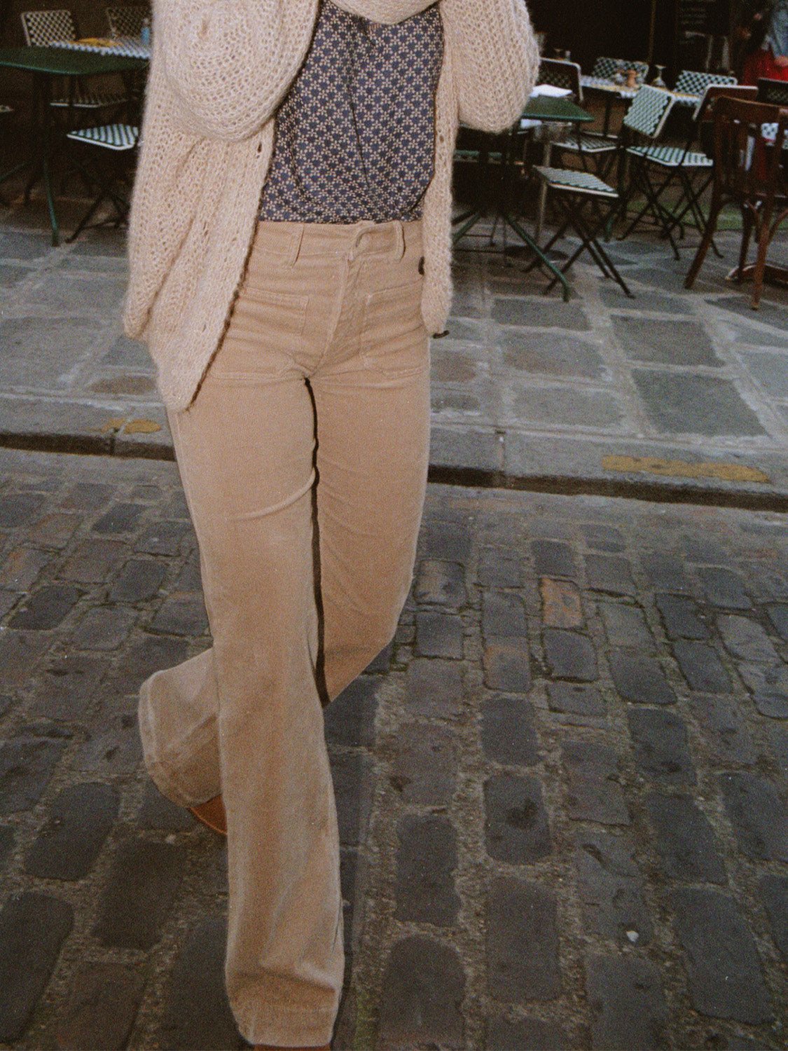 PANTALÓN PANA ACAMPANADO